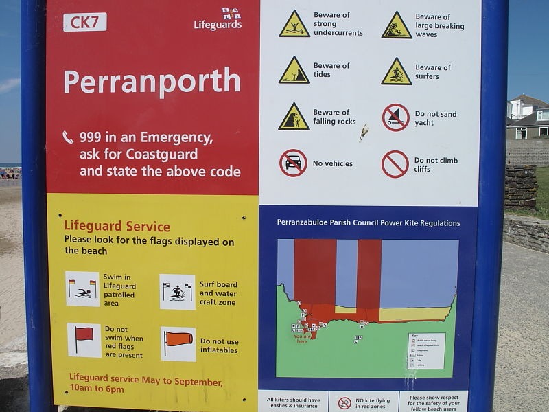 Rip current advice and awareness