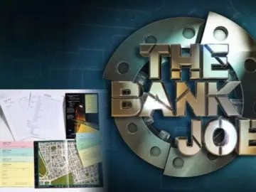 The bank job team building activity The Bank Job team building activity banner by Blue Ocean Activities