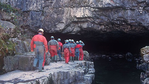 Caving South Wales