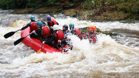 White Water Rafting Wales