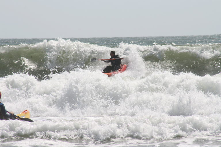 person Kayaking