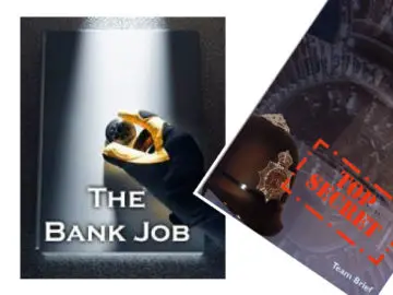 Bank Job team activity poster/banner