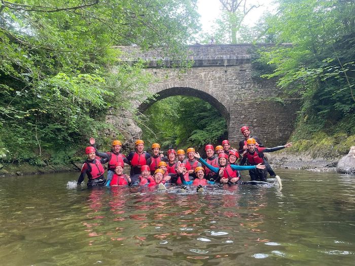 corporate gorge walking