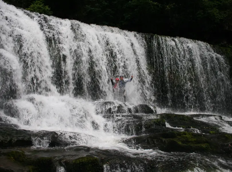 gorge walking in wales