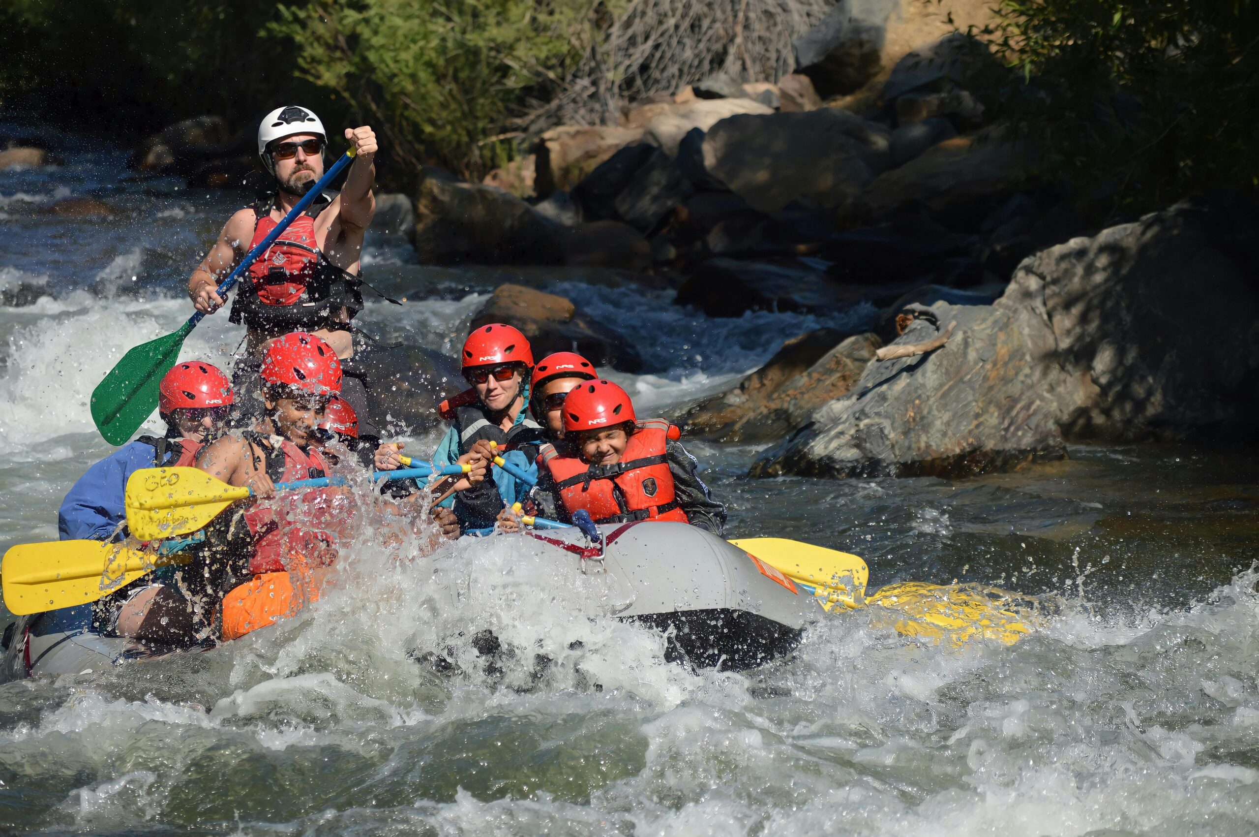 White water rafting for a fun outdoor adventure for groups